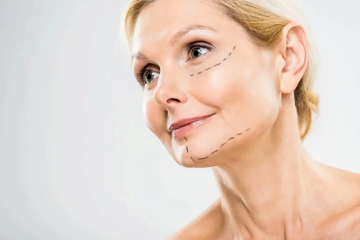 درمان افتادگی پوست بدون جراحی