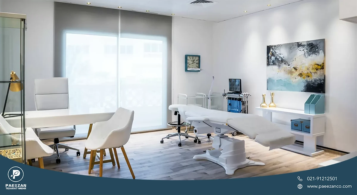 عکس محیط یک کلینیک تزریق پروفایلو در منطقه ولنجک