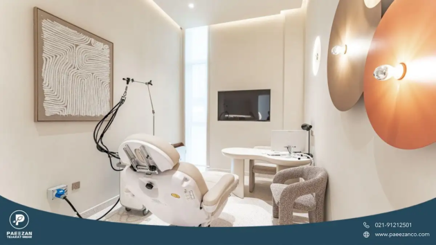 محیط داخل یک کلینیک تزریق پروفایلو در ستارخان
